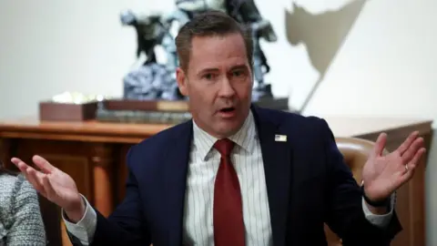 Mike Waltz says he bears "full responsibility" for the Signal chat group leak to the media.