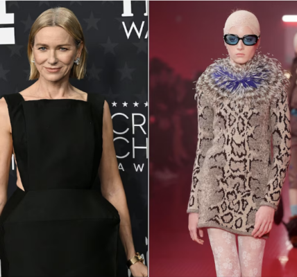Naomi Watts (left) and Kai Schreiber (right)
