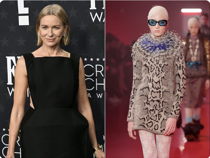 Naomi Watts (left) and Kai Schreiber (right)