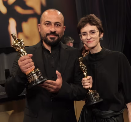 The co-director claims that the Palestinian Oscar winner was freed following an attack by Israeli settlers.